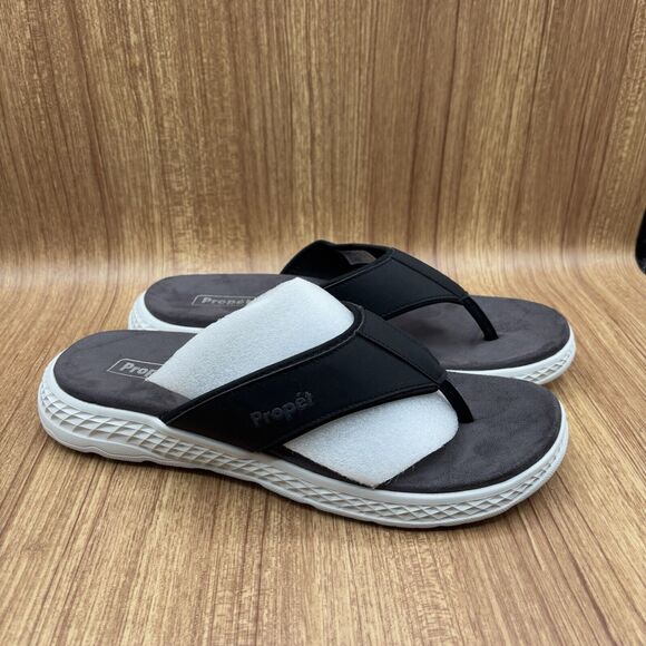 Propet TravelActiv FT Black WST001P Women's size 11 D wide outdoor sandal - Picture 1 of 8